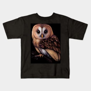 Cute Owl #13 Kids T-Shirt